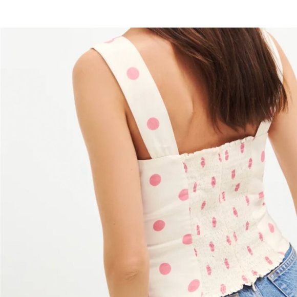 NWT Reformation Hester Top Andie-size 10 - Picture 4 of 5